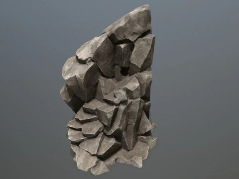 Desert rocks 3D Model