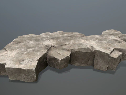 Desert rocks 3D Model