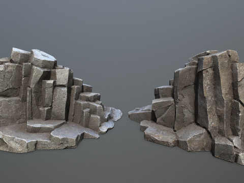 Volcanic rocks 3D 模型