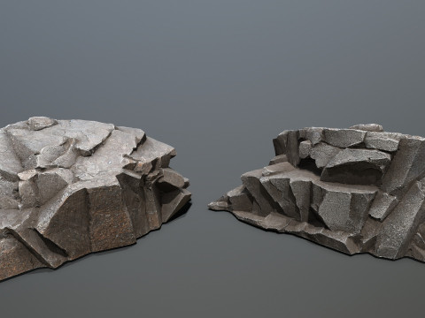 Volcanic rocks 3D 模型