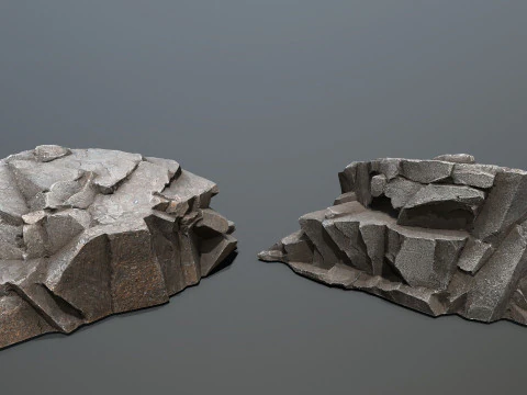 Volcanic rocks 3D Model