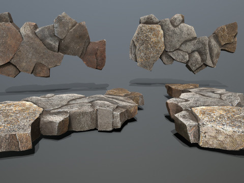 Volcanic rocks 3D 模型