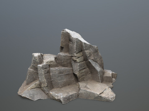 Volcanic rocks 3D 模型
