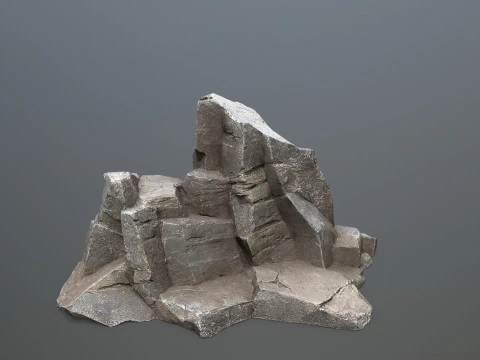 Volcanic rocks 3D Model