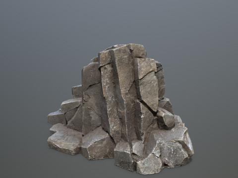 Volcanic rocks 3D 模型