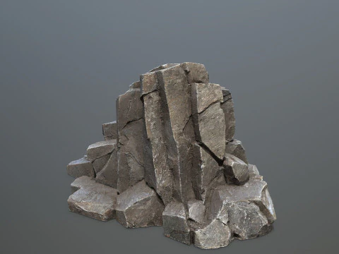 Volcanic rocks 3D Model