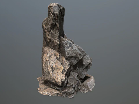 Volcanic rocks 3D Model
