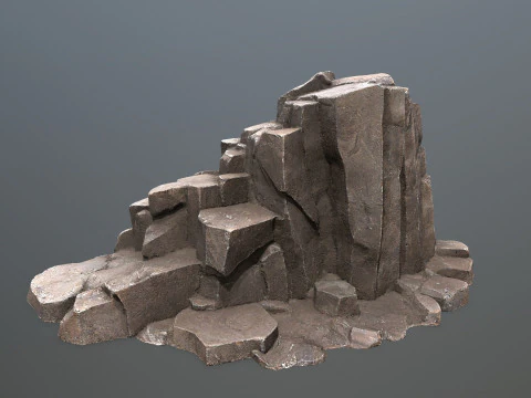 Volcanic rocks 3D Model