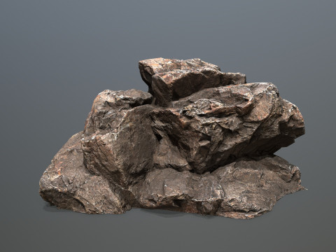 Volcanic rocks 3D 模型
