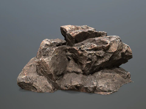 Volcanic rocks 3D Model