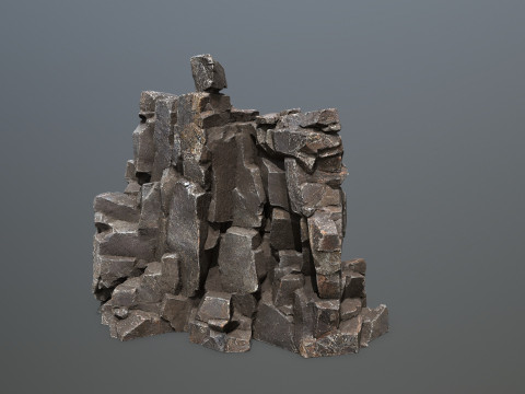 Volcanic rocks 3D 模型