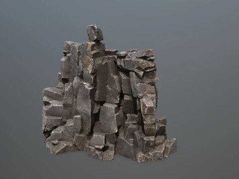 Volcanic rocks 3D Model