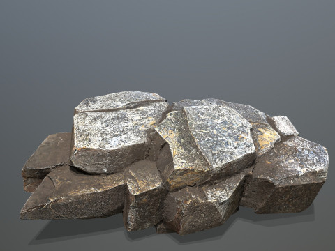Volcanic rocks 3D 模型