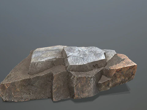 Volcanic rocks 3D Model