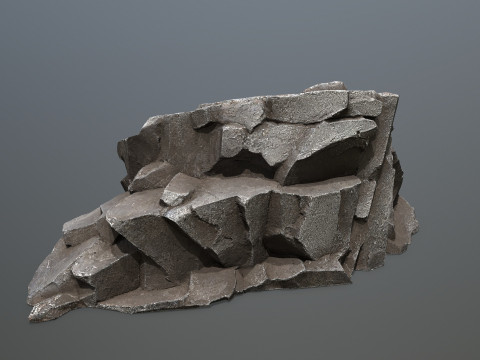 Volcanic rocks 3D 模型