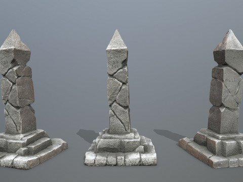 Pillar 3D Model