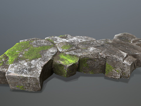 Maya rocks 3D Model
