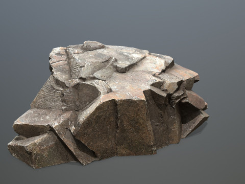 Maya rocks 3D Model