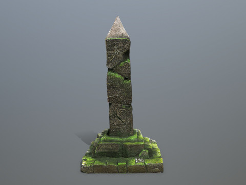 Pillar 3D 模型