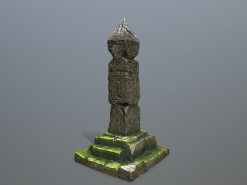 Pillar 3D 模型
