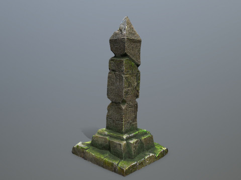Pillar 3D 模型