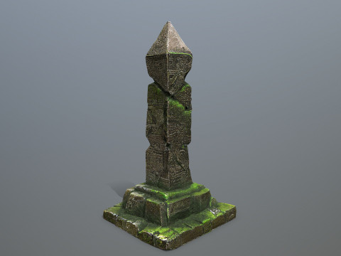 Pillar 3D 模型