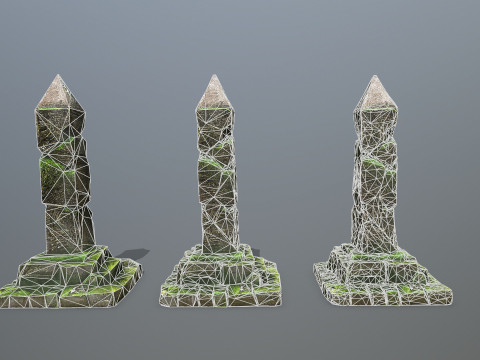 Pillar 3D 模型