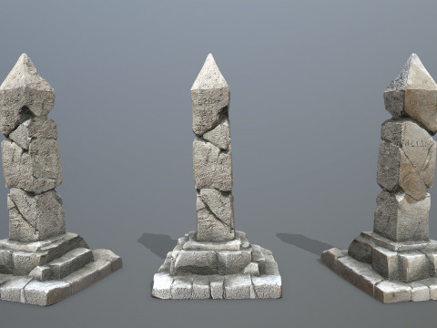 Pillar 3D Модель
