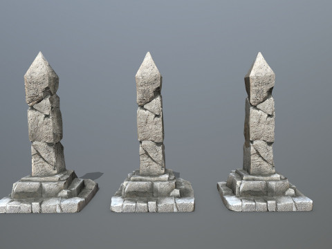 Pillar 3D Modell