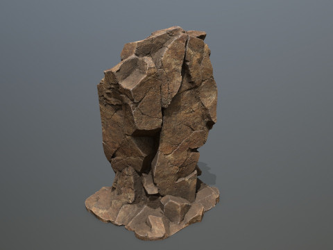 Desert rocks 3D 模型