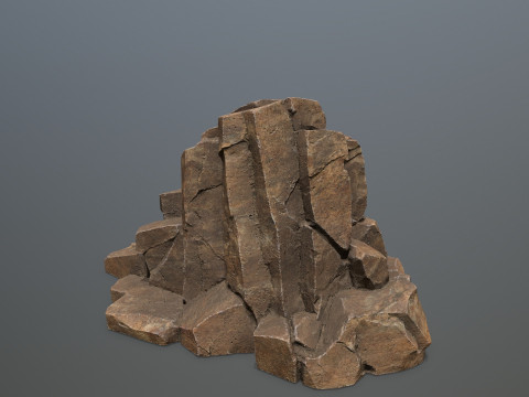 Desert rocks 3D 模型