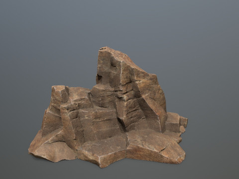 Desert rocks 3D 模型