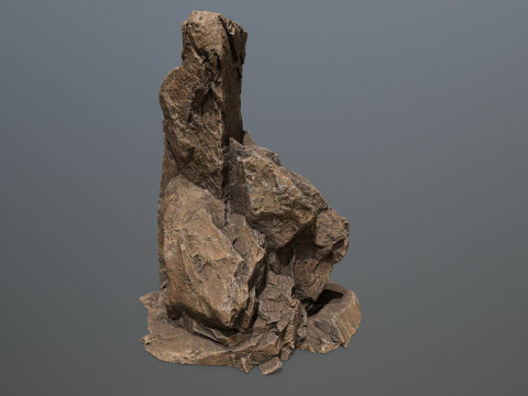 Desert rocks 3D 模型