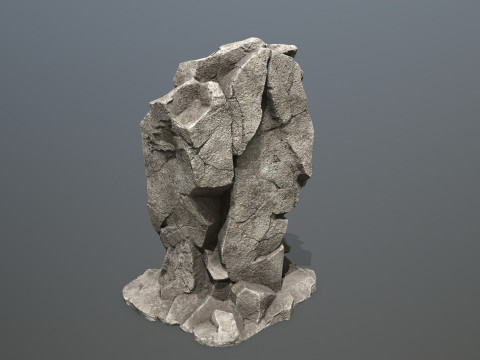 Cliff rocks 3D 모델