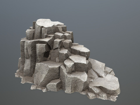 Cliff rocks 3D 모델
