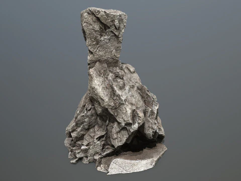 Cliff rocks 3D Model
