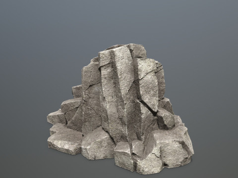 Cliff rocks 3D 모델