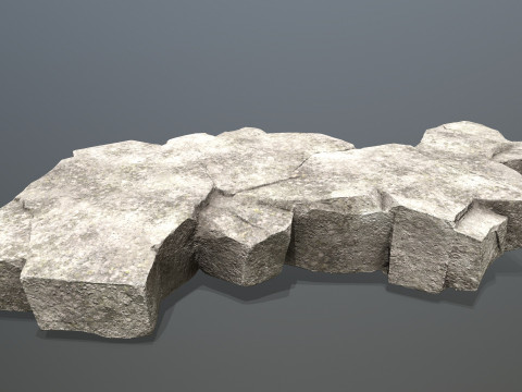 Cliff rocks 3D 모델