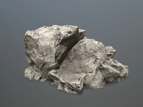 Cliff rocks 3D Model