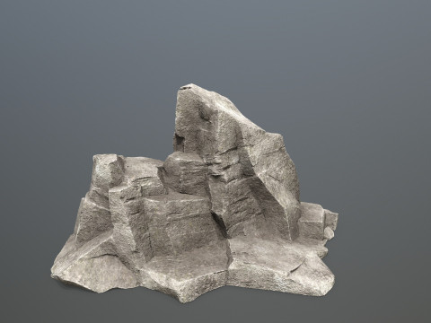 Cliff rocks 3D 모델
