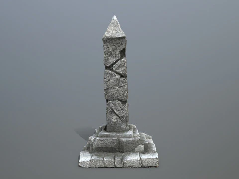 Pillar 3D Model