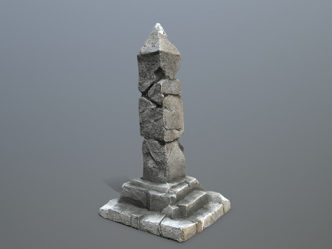 Pillar 3D मॉडल