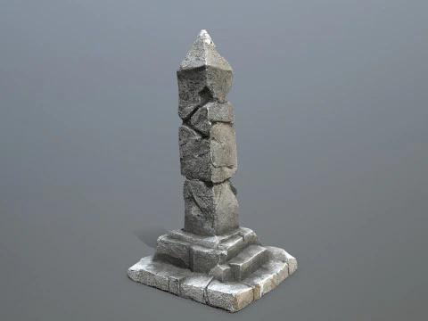 Pillar 3D Model