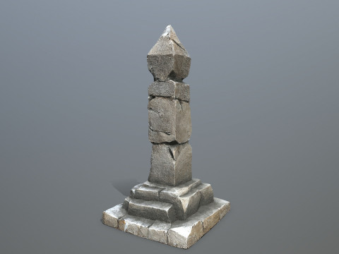 Pillar 3D मॉडल