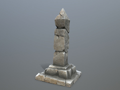Pillar 3D मॉडल
