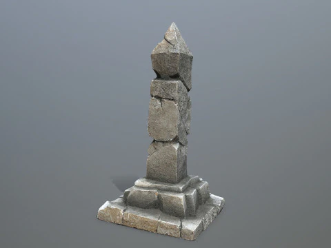 Pillar 3D Model