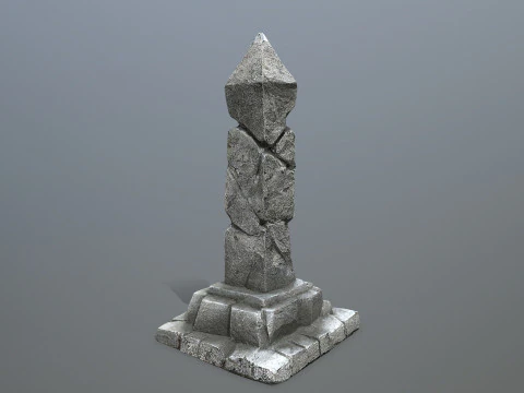 Pillar 3D Model