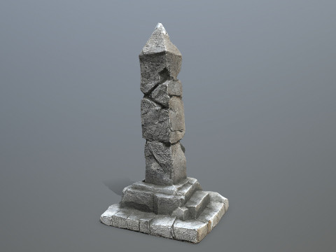 Pillar 3D मॉडल