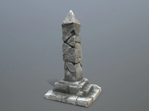 Pillar 3D Model