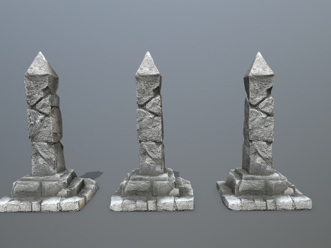 Pillar 3D मॉडल